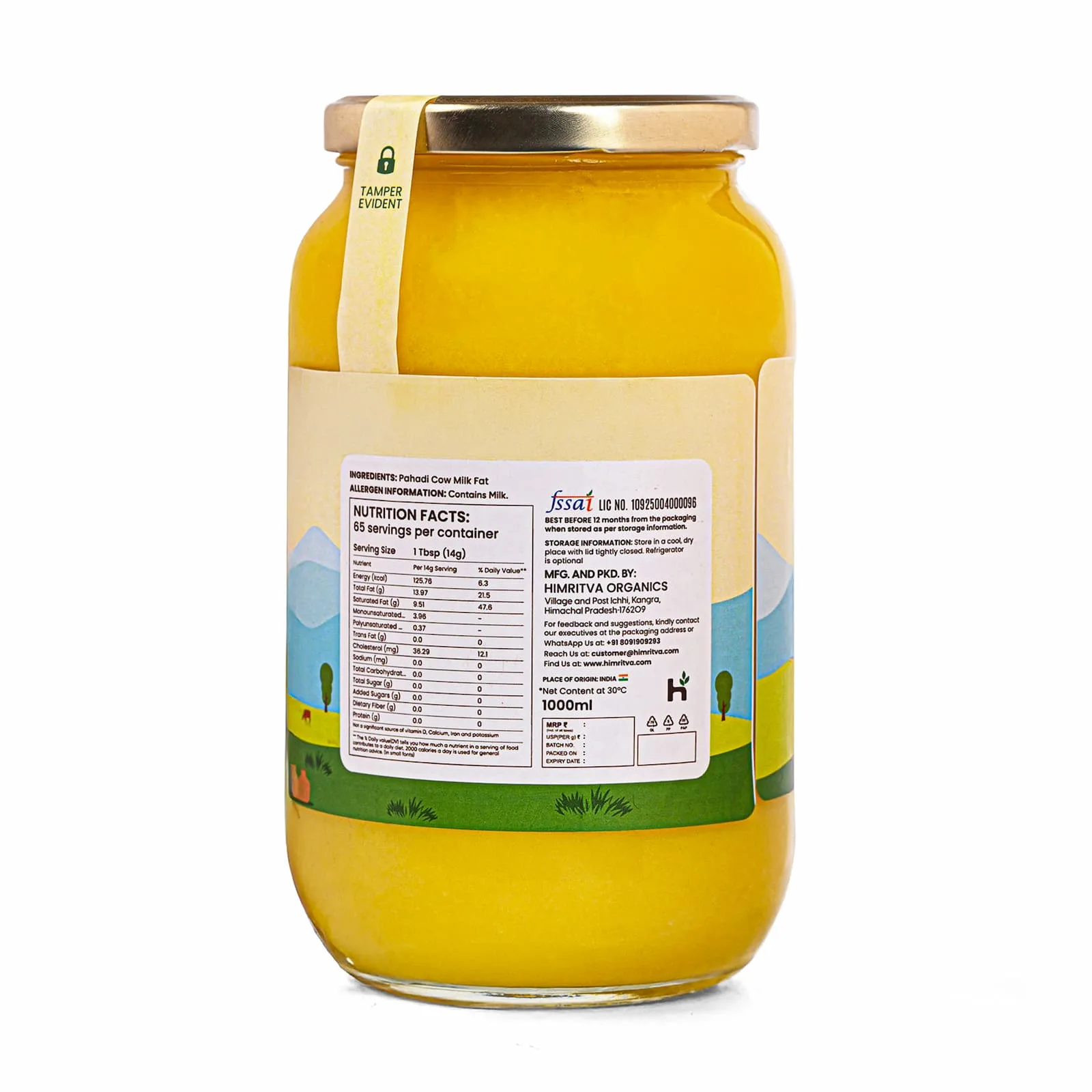 Himalayan Pahadi Cow Ghee