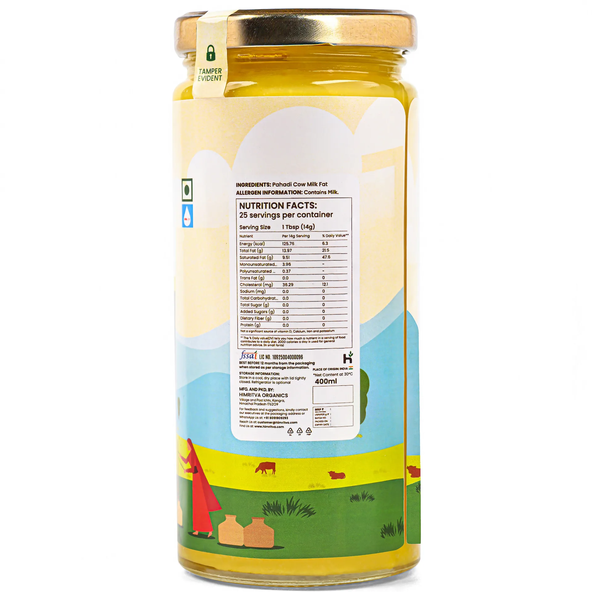 Himalayan Pahadi Cow Ghee