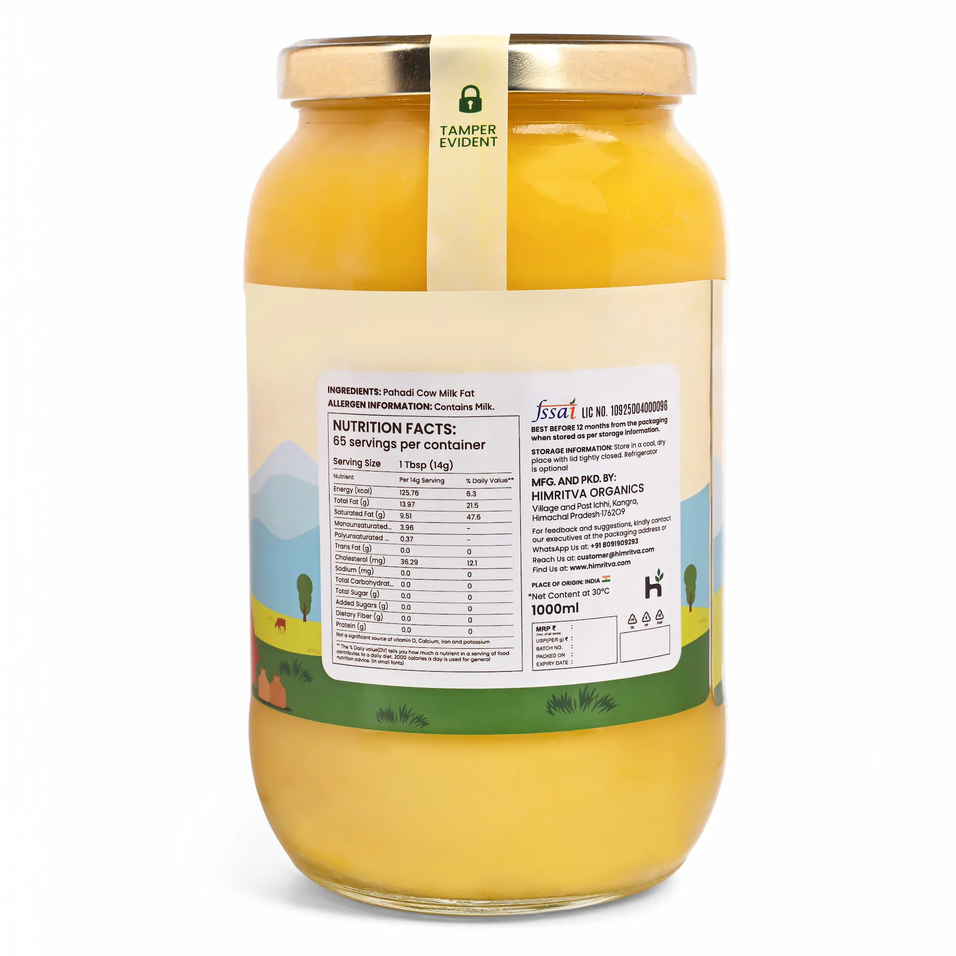 Himalayan Pahadi Cow Ghee